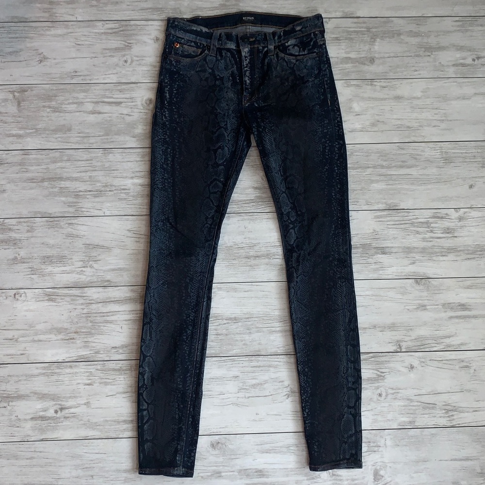 Hudson Nico Midrise Super Skinny Jeans Size 27